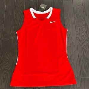 Nike Dri-Fit Red Sleeveless Top